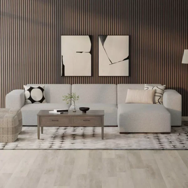 WyndenHall Biggs Sofá de 2 Plazas y Chaiselongue Derecha