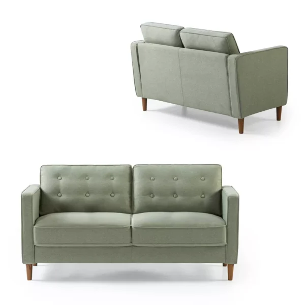 Sofá Lauren de 74" en Verde Perla Zinus - Imagen 3