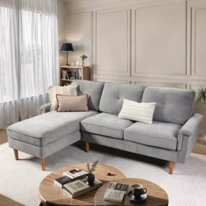 Sofá Modular XIZZI Chaiselongue con Esponjas de Alta Densidad