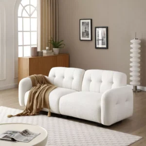 Sofá Cloud de 81" Profundo con Patas de Madera
