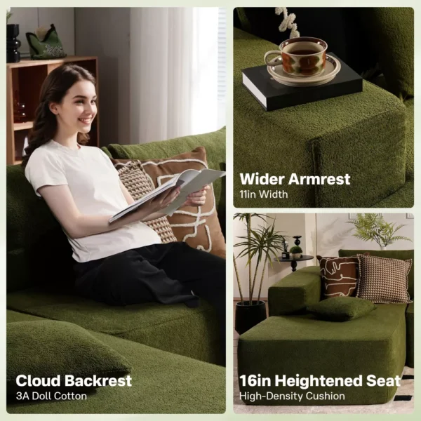 Sofá Seccional Modular XIZZI Chaiselongue - Imagen 7